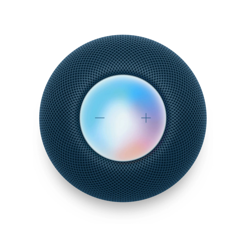 Умная колонка Apple HomePod mini синего цвета